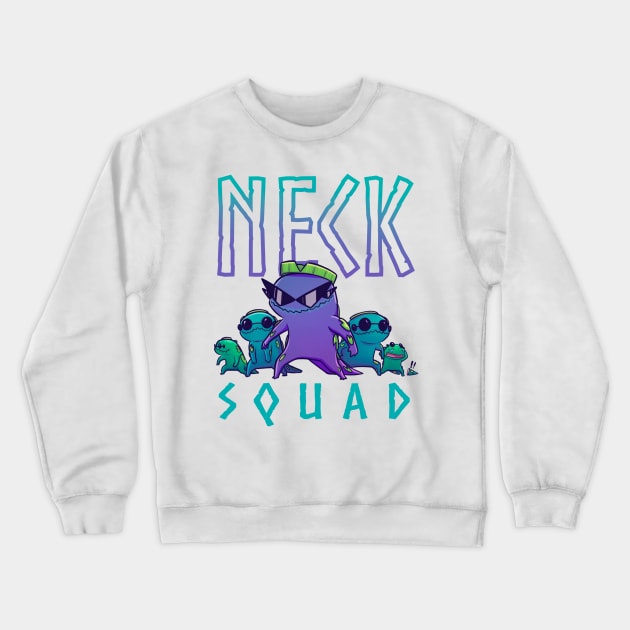 Neck Squad! Crewneck Sweatshirt by Susto